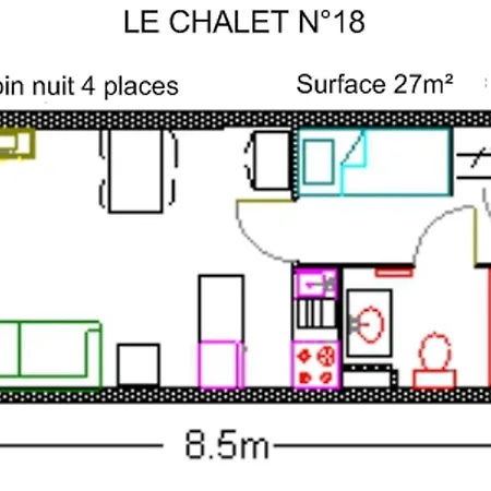 4 Personnes A Gourette Avec Piscine - Fr-1-859-22 Lejlighed *